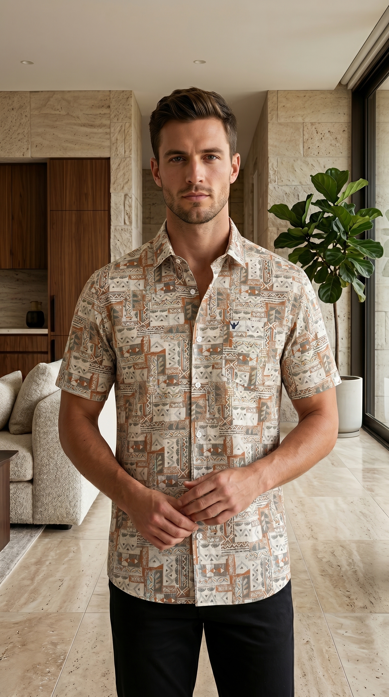 THE RUSTIC TRIBAL PATTERN